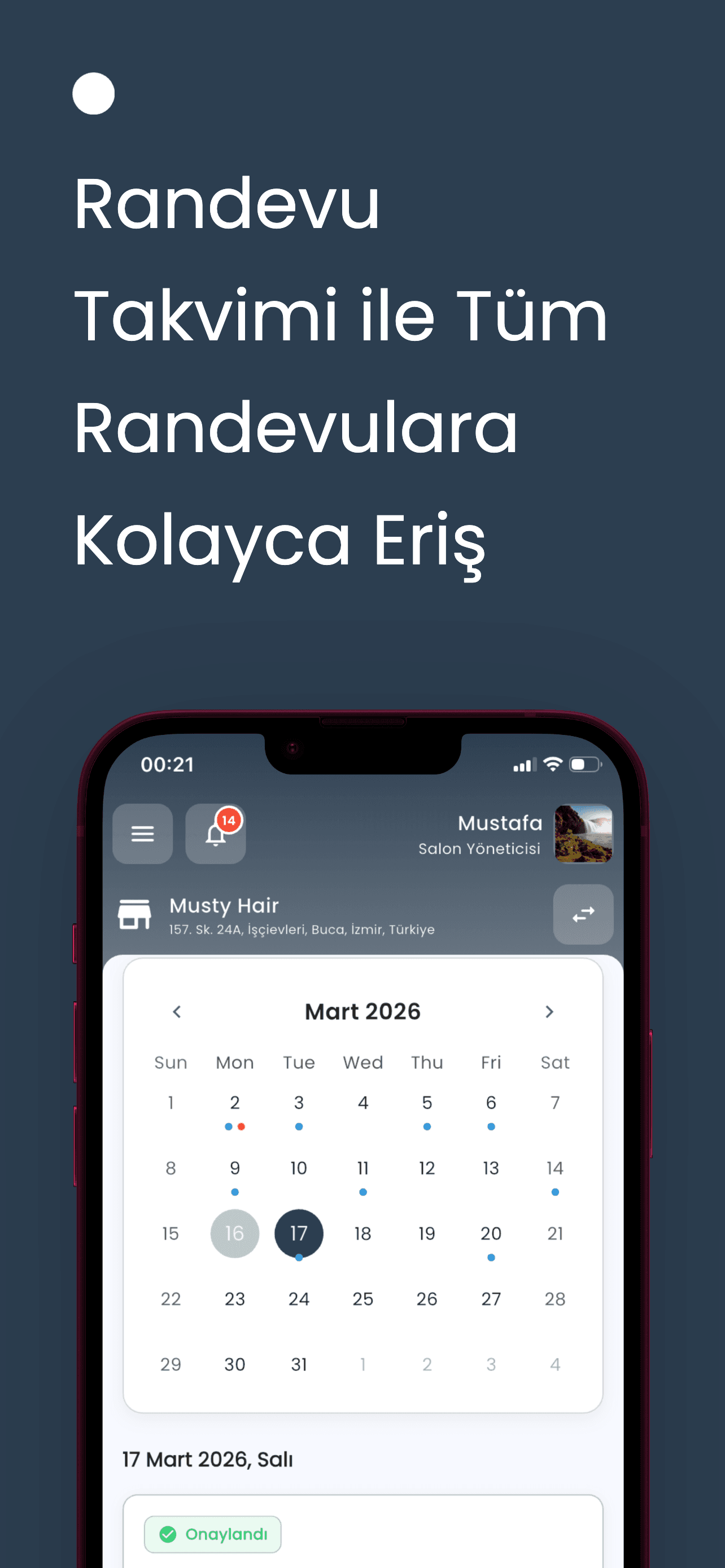 Randevu+ İşyerim ekran görüntüsü 6